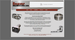 Desktop Screenshot of beavermachine.com